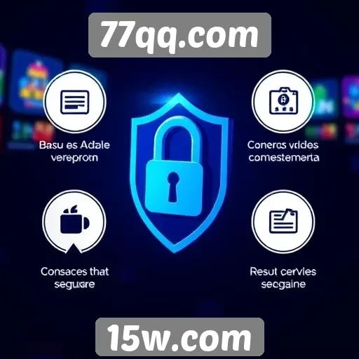 Recursos de segurança disponíveis no site 77qq.com